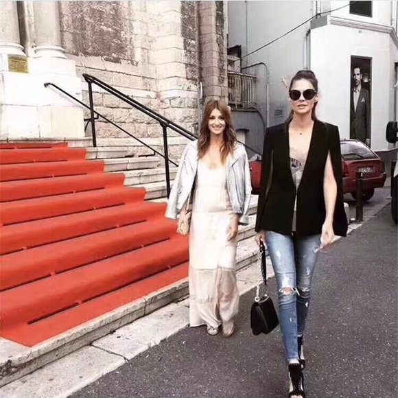 BCBG Maxazria Upas Cape, Black - Picture 8 of 11